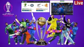 How to watch Online ICC  World Cup ODI 2023 match Live | Mobile PC and Laptop | ICC  World Cup Live