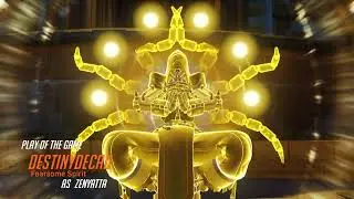 Overwatch 2 | Play of the Game | Zenyatta Brings Nothingness in Shambala Monastery