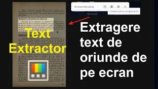 Text Extractor extracts uneditable text from anywhere on the screen