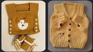 New born baby sweater design/0-1 year baby girl and baby boy half sweater design