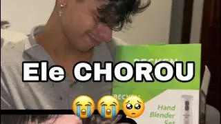 Fiz uma surpresa para meu irmão @dyefersonix , veja a reação dele!
