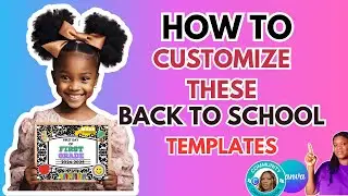 Customize BAck To School Editable Templates in Canva