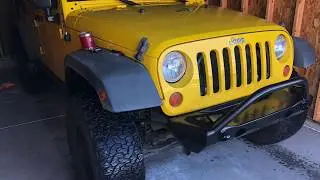 Poison Spyder JK Crawler Front Bumper Install