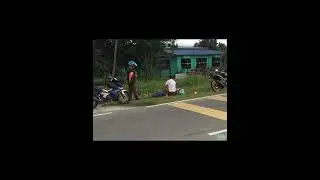 U-turn sila tengok depan belakang #kemalangan