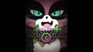 TANYA KEYS VS CRIMSON PAW | Collab with @Green_dot_editz + @petaeditz | #wisedit #shorts #memes