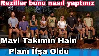 Survivor Blue Team's Treacherous Plan Exposed! Look What They Did to Get Sude Eliminated! Such He...
