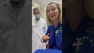 Jehane Ben Jazia describing experience with lip filler