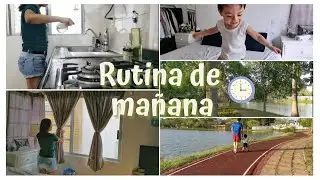Rutina de mañana  🌞 como AMA DE CASA ⏱  + recorrido