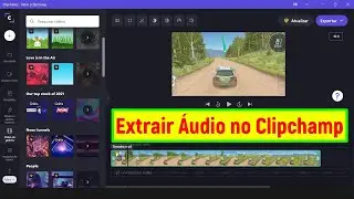 Como Extrair Áudio dos Vídeos pelo Clipchamp
