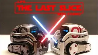 Cozmo has a lightsaber duel in "The Last Slice"
