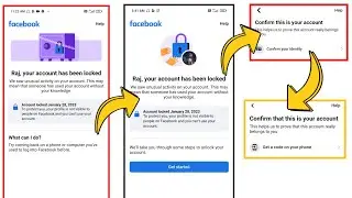 How to make your account has been locked | your account has been locked get started |Facebook locked