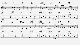 Frosty The Snowman Jack Rollins 1950 Harmonica C Sheet Music Play Along