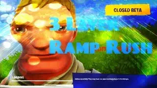 Trying to do the 3 layer ramp rush...