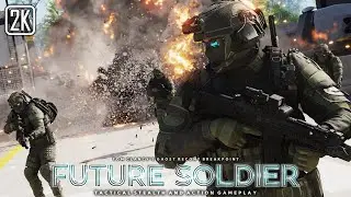 FUTURE SOLDIER | Aggresive Stealth [ 2K HD 60FPS ] Modded Ghost Recon Breakpoint Gameplay