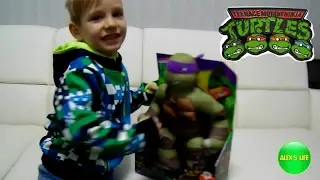 Черепашки Ниндзя Донателло мягкая игрушка TMNT!Для навыков боевых искусств!