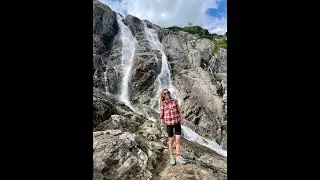 ⛰ T A T R Y i Wodospad Wielka Siklawa w drodze do DOLINY PIĘCIU STAWÓW 😍 #shorts