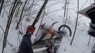 Winter - KTM EXC 300!