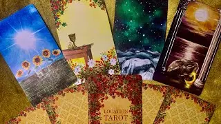 Необычная  колода от Deckstiny 🌹😃🌹 LOCATION TAROT🌹Second  edition.🌹Обзор колоды Таро.
