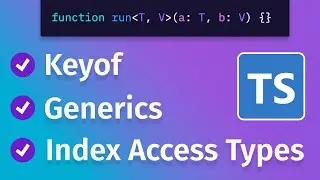 Typescript - Generics, Index Access Types, Keyof на простом примере