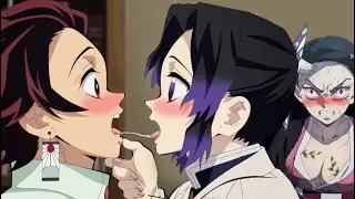 TANJIRO X SHINOBU AMV | KISS GOES DOWN 💔