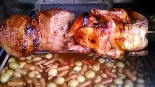 Stainless Steel Mini Spit Braai