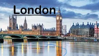 Avtobus ichidan London. Из внутри автобуса Лондон.