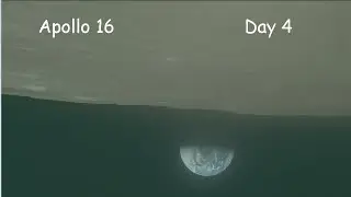 Apollo 16 - Full Mission Day 4 (Arrival at the Moon)