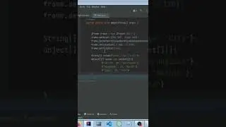 How To Create JTable in Java Using Swing. |#java#coding #viral #shortvideo @Error_programming
