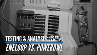 How do they compare to Eneloops: Testing and Analysis of the POWEROWL 2800 mAh AA Batteries