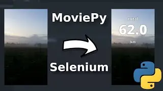 Automation with Selenium and MoviePy [Part 1] - 100 days of running