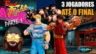 FINAL FIGHT PARA 3 JOGADORES - ATÉ O FINAL PARTE 1 - RECALBOX - Imagem GALISTEO COBALTO