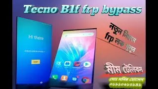 Tecno B1f frp bypass.google account Remove  100% New process