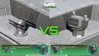 Typhoon MLS-NLOS vs 3M-47 Gibka (Anti-Tank) | Autocannon Comparison | Modern Warships