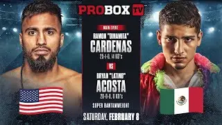 🔴   LIVE! Super Bantamweight MAIN EVENT & Lightweight Co-Main | ProBox TV Presents 