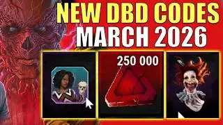 DBD Codes March 2026 (NEW), Dead by Daylight Free Bloodpoints Redeem Code Free Charms