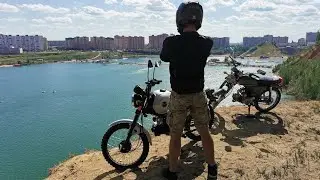 Offroad на мопедах Colt 50 и Alpha (2 часть) финал