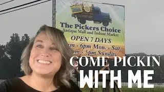Pickin at an antique store/Date Day/Vintage Haul