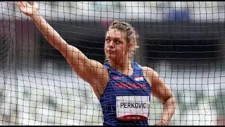 Sandra Perković nakon kvalifikacija na OI, Tokyo 2020