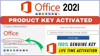 How to Activate MS Office 2021🔥MS Office 2021 Product Key🔥MS Office Activation Key for FREE Support