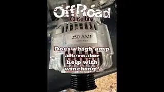 Does a higher amp alternator make a difference?