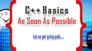 C++ Basics - As Soon As Possible - A Udemy course