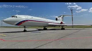 Ту-154Б-2 в Кольцово - Tupolev Tu-154B-2 in Koltsovo