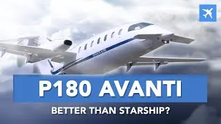 Piaggio P180 Avanti – Better Starship? History, Review and Specs!