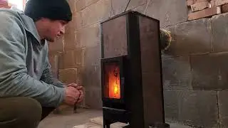 221СДЕЛАЛ ДЫМОХОДНУЮ СИСТЕМУ В ДОМЕ КОТОРЫЙ ОКОЛО ЛЕСА/ ЖИЗНЬ В ДАЛИ ОТ ГОРОДА