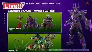 🔴Fortnite Shredder Bundle *NEW* ITEM SHOP TODAY AUGUST 28! (Chapter 5 LIVE)