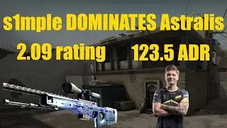s1mple DOMINATES Astralis (POV - Dust2) - IEM Katowice 2020