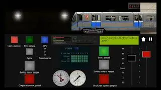 Филёвская Линия симулятор московского метро 2D