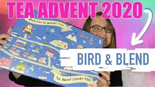 Bird & Blend Tea Advent Calendar 2020 - Sneak Peek - First advent for Vlogmas with Jann 2020 