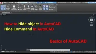 Hide layer in autocad, how to hide specific layer in Autocad, Layer command in autocad 