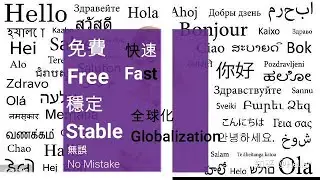 AutoSubtitles2|  global language: to exclude the mistakes of YouTube  Google translation 